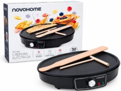 Panquequera Crepera Electrica Novohome de 1000W NH-CM25