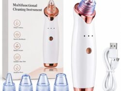 Extractor Electrico De Puntos Negros Limpiador Facial Por Succion Melech-870