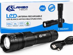 Linterna Recargable Lambo Tech P90 3500lm C-MS25007
