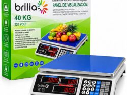 Balanza Electronica Comercial Digital Brilia De 40 kg
