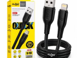 Cable De Carga Rapida USB a Lightning KLGO S-113