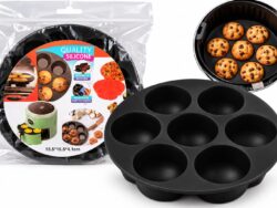 Molde Silicona Cupcake Airfryer Freidora De Aire RM38-6