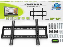 soporte de pared fijo para televisores de 26 a 63 pulgadas  maximo 50kg Next Import