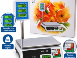 Balanza Comercial Digital ACS-40 Precio Peso Total 40kg RM26-71