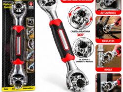 llave de tubo universal multifunción 48 en 1 Cabezal giratorio 360° NC6590