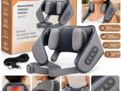 Masajeador Cervical Shiatsu ONICA Con Calor Recargable MAS07