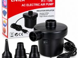 Inflador Electrico De Aire 220v 3 Boquillas Sillon Inflables NC6630 HT-196