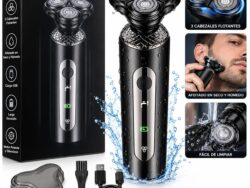 Afeitadora Eléctrica Rotativa Recargable Impermeable USB CNW21861