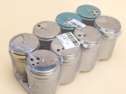 Especiero De Acero Inoxidable Con Tapa Giratoria X1u NEXT MB-0005