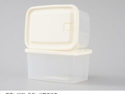 Recipiente Rectangular de Plástico Transparente Con Tapa NEXT 8373