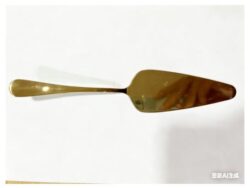 Espátula o pala dorada de acero inoxidable para servir tortas y pasteles NEXT CD-034