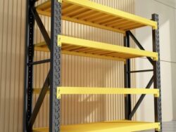 RACK Estantes de Almacenamiento 4 Repisas 200cm x 60cm x 300cm  NEXT
