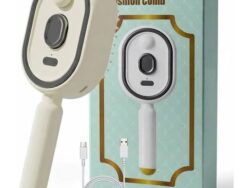 Cepillo Eléctrico De Masaje Capilar Con Función De Vapor JY-603