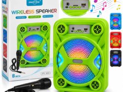 Parlante Inalámbrico Bluetooth Greatnice GTS-1603 de 8 pulgadas con micrófono