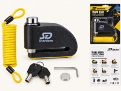 Traba Disco Con Alarma Y Cable Stardom SD8305