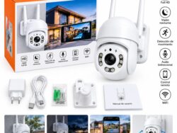 Camara De Seguridad IP CW-T26-8 360° Caja Naranja