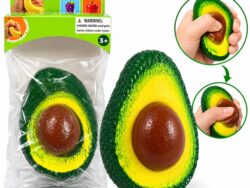 Juguete Sensorial Palta Aguacate Antiestrés Squishy Infantil ST-C28F